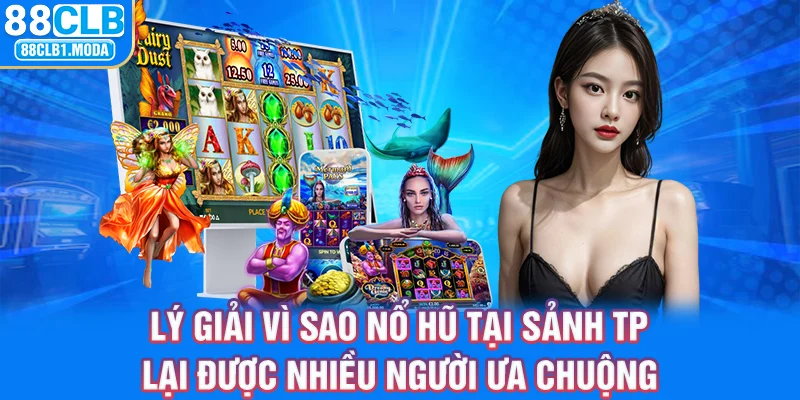 Lý giải vì sao nổ hũ tại sảnh TP lại được nhiều người ưa chuộng