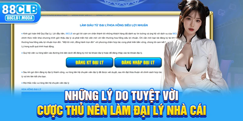 Những lý do tuyệt vời cược thủ nên làm đại lý nhà cái 