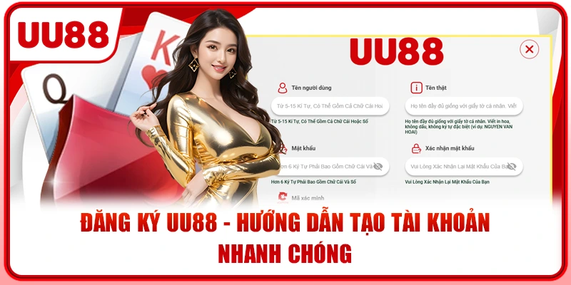 Đăng Ký UU88 – Hướng Dẫn Tạo Tài Khoản Nhanh Chóng